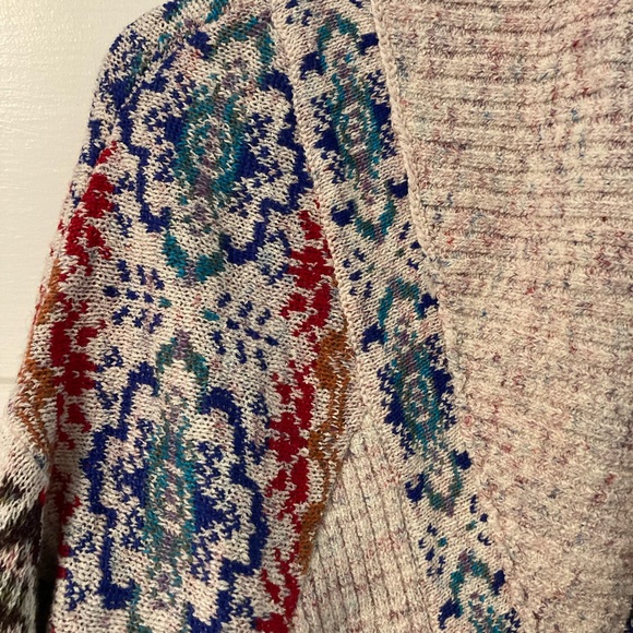 Pilcro Multicolor Patterned Sweater - Picture 3 of 8